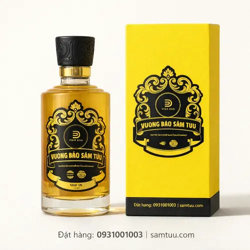 Vương Bảo Sâm Tửu – Rượu Sâm Ngọc Linh Cao Cấp Cho Sức Khỏe